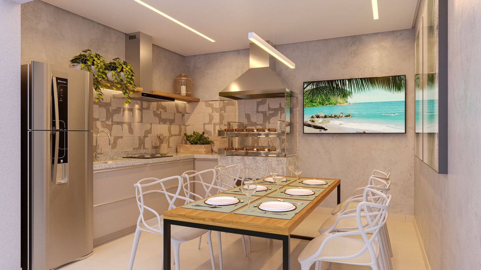 Espaço gourmet